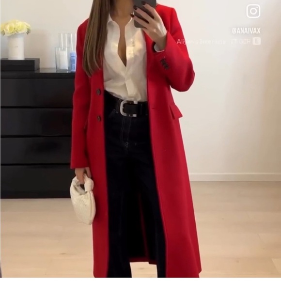 NWT ZARA WOOL BLEND MENSWEAR COAT - Picture 3 of 14